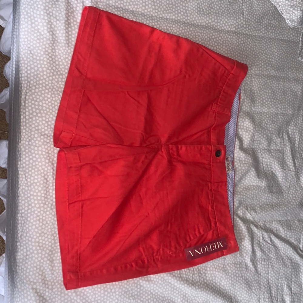 Orange/red Merona shorts